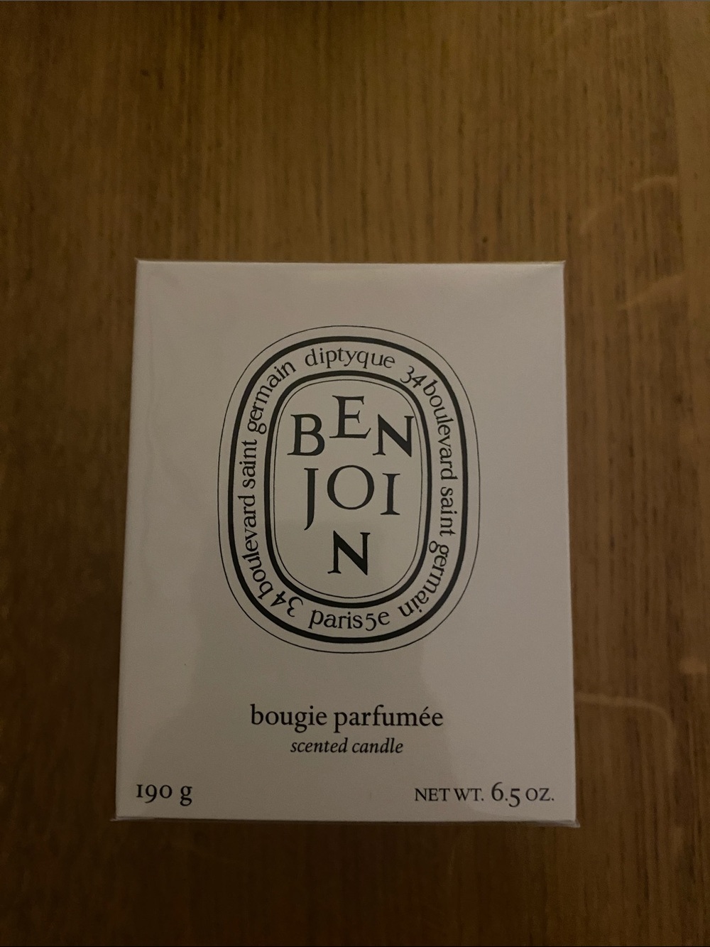 Diptyque Benjoin Classic Candle 190g